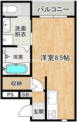 徳島駅 徒歩25分 3階の物件間取画像